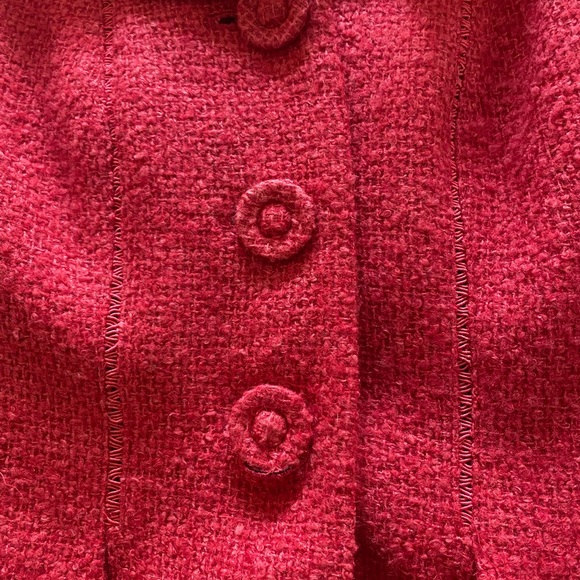 Kay Unger 2-Piece Pink Tweed Suit / Outfit (Top and Skirt) (6) - Picture 4 of 7